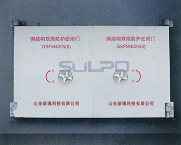 雙扇防護(hù)密閉門(mén)
